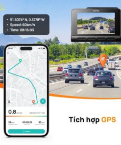 70mai A810 tích hợp GPS