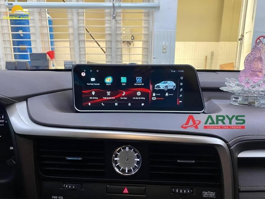 Màn hình Android Lexus RX350 2018 với nhiều tính năng hữu ích