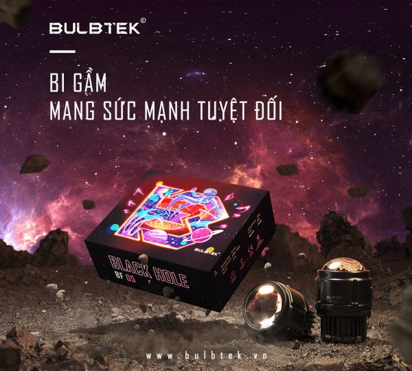 Đèn bi gầm hiệu suất cao Blackhole Bulbtek