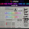 LED Nội Thất Honda ZRV / HRV 2022-2023 (24 Chi Tiết)