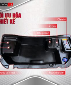 Thùng chứa đồ phía trước Limo Green