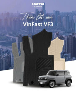 Thảm sàn ô tô VF3 dễ vệ sinh